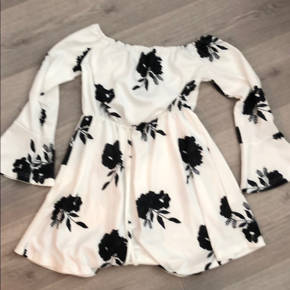 Off the shoulder dress